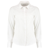 Women'S Poplin Shirt Long Sleeve in white