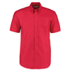 Workplace Oxford Shirt Short Sleeved in red