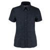 Women'S Workplace Oxford Blouse Short Sleeved in french-navy