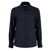 Women'S Workplace Oxford Blouse Long Sleeved in french-navy