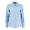 Women'S Workplace Oxford Blouse Long Sleeved in light-blue