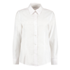 Women'S Workplace Oxford Blouse Long Sleeved in white