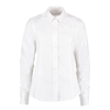 Women'S City Business Blouse Long Sleeve in white