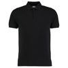Klassic Heavyweight Slim Fit Polo Superwash® 60°C in black