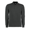 Piqué Polo Long Sleeved in graphite