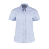 Women'S Corporate Oxford Blouse Short Sleeved in light-blue