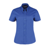 Women'S Corporate Oxford Blouse Short Sleeved in royal