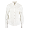 Women'S Corporate Oxford Blouse Long Sleeved in white