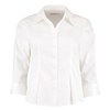 Women'S Corporate Oxford Shirt ¾ Sleeved in white