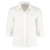 Women'S Continental Blouse ¾ Sleeve in white
