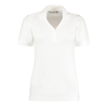 Sophia V-Neck Polo in white