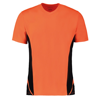 Gamegear® Cooltex® Team Top V-Neck Short Sleeve in fluorescentorange-black