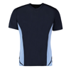 Gamegear® Cooltex® Team Top V-Neck Short Sleeve in navy-lightblue