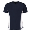 Gamegear® Cooltex® Team Top V-Neck Short Sleeve in navy-white