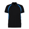 Gamegear® Cooltex® Riviera Polo Shirt in black-electricblue