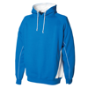 Pull Over Hoodie in royal-white