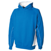 Kids Pullover Hoodie in royal-white