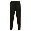 Knitted Tracksuit Pants in black-red