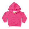 Toddler Hooded Sweatshirt With Kangaroo Pocket in fuchsia