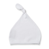 Baby Top Knotted Hat in white