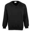 Coloursure V-Neck Sweatshirt in black