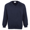 Coloursure V-Neck Sweatshirt in navy