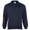 Coloursure Polo Plaquet Sweatshirt in navy