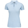 Women'S Harvard Stretch Deluxe Polo Shirt in sky-blue