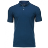 Harvard Stretch Deluxe Polo Shirt in indigo-blue