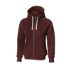 Women'S Williamsburg Fashionable Hooded Sweatshirt in burgundy