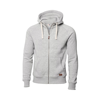 Williamsburg Fashionable Hooded Sweatshirt in grey-melange