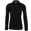 Women'S Carlington Deluxe Long Sleeve Polo in black