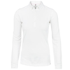 Women'S Carlington Deluxe Long Sleeve Polo in white