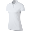 Women'S Victory Polo in white-silver