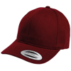 La Baseball Cap (With Adjustable Strap) in burgundy