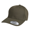 La Baseball Cap (With Adjustable Strap) in olive