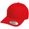 La Baseball Cap (With Adjustable Strap) in red