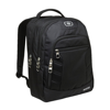 Colton Backpack in black-silver