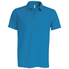 Polo Shirt in aqua-blue