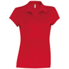 Women'S Polo Shirt in red