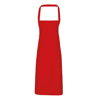 Apron (No Pocket) in red