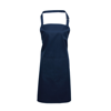 Deluxe Apron With Neck-Adjusting Buckle in navy