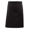 Mid-Length Apron in black