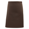 Mid-Length Apron in brown