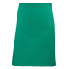 Mid-Length Apron in emerald