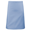 Mid-Length Apron in mid-blue