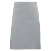 Mid-Length Apron in silver-grey