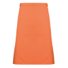 Mid-Length Apron in terracotta