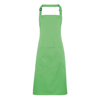 Colours Bib Apron With Pocket in apple