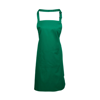 Colours Bib Apron With Pocket in emerald
